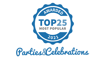 PartiesAndCelebrations Most Popular 2021 Award