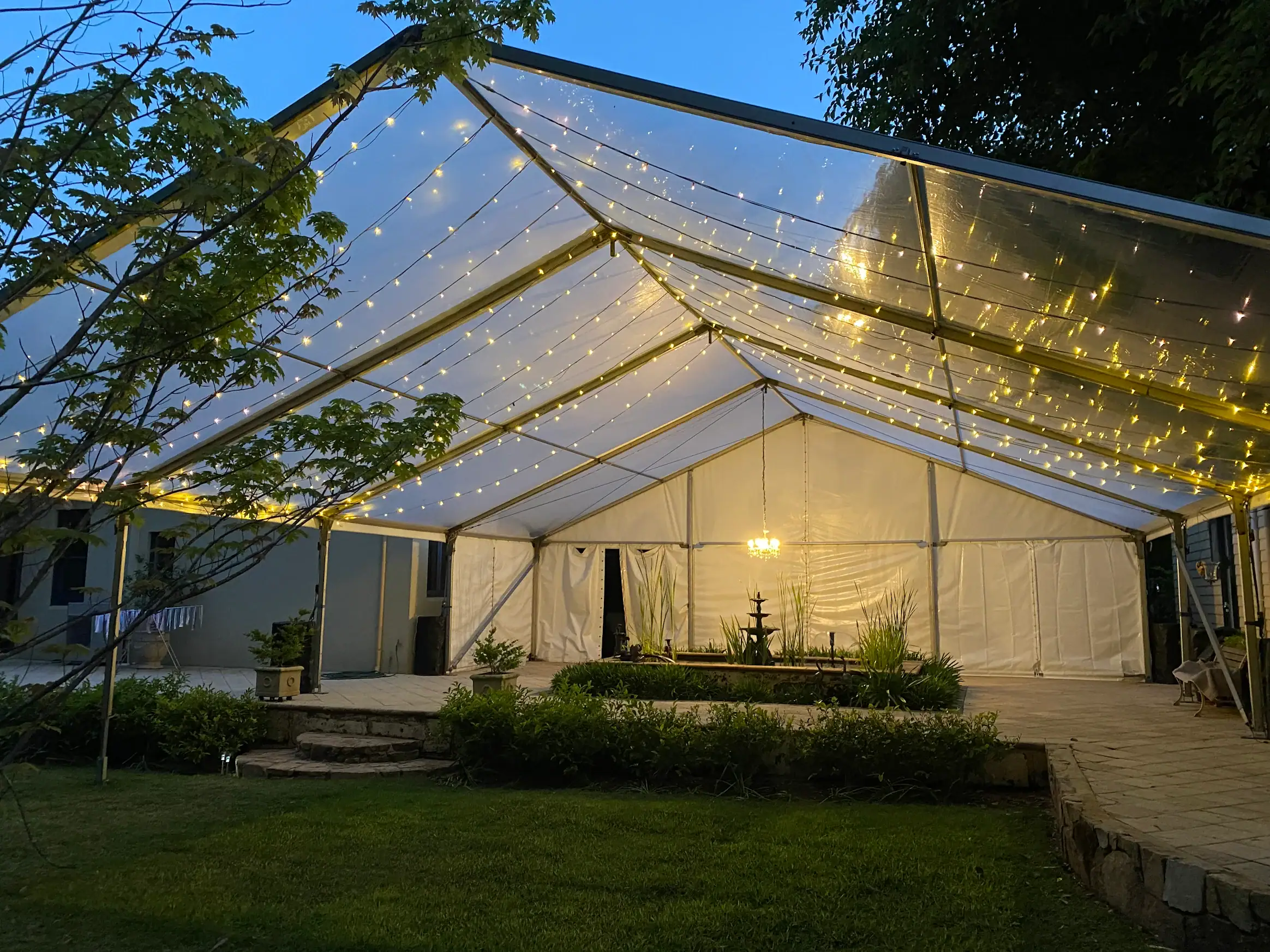 Clear Marquee - Fairy Lights 04
