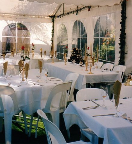 wedding marquee